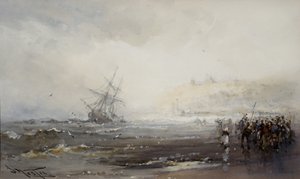 Roncs Whitbyben, 1870 körül (wc papíron)